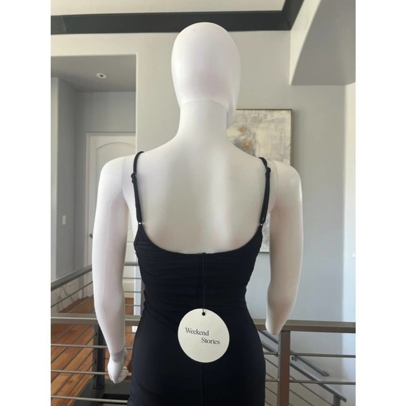 Weekend Stories Spaghetti Strap Bodycon Midi Dress - Picture 6 of 12